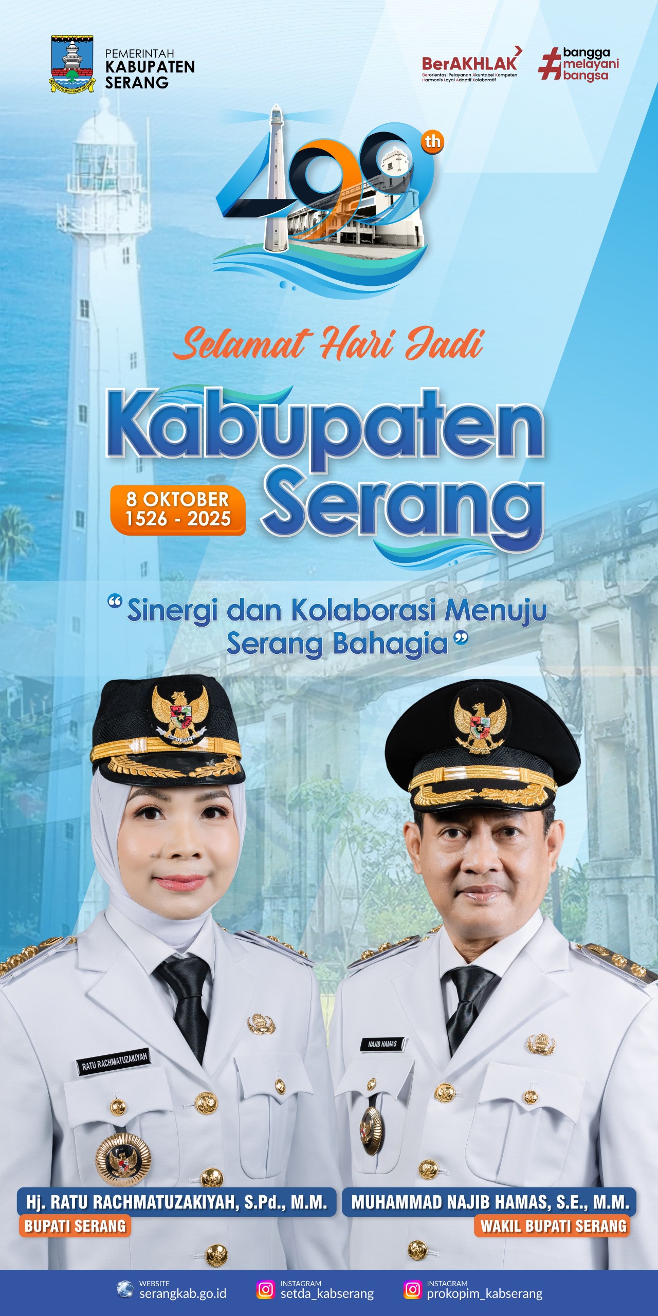 SELAMAT HARI JADI KABUPATEN SERANG YANG KE-499